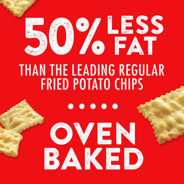 Ritz Toasted Chips Veggie Crackers, Party Snacks 8.1 oz