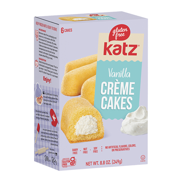 Katz Creme Cakes - Vanilla