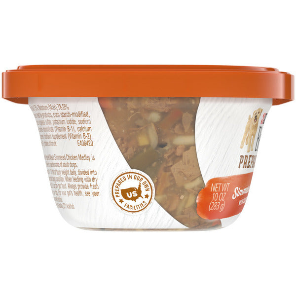 Purina Beneful High Protein Wet Dog Food With Gravy, Prepared Meals Simmered Chicken Medley DestGlow