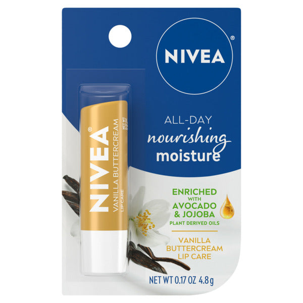 NIVEA Vanilla Butter Cream Lip Balm