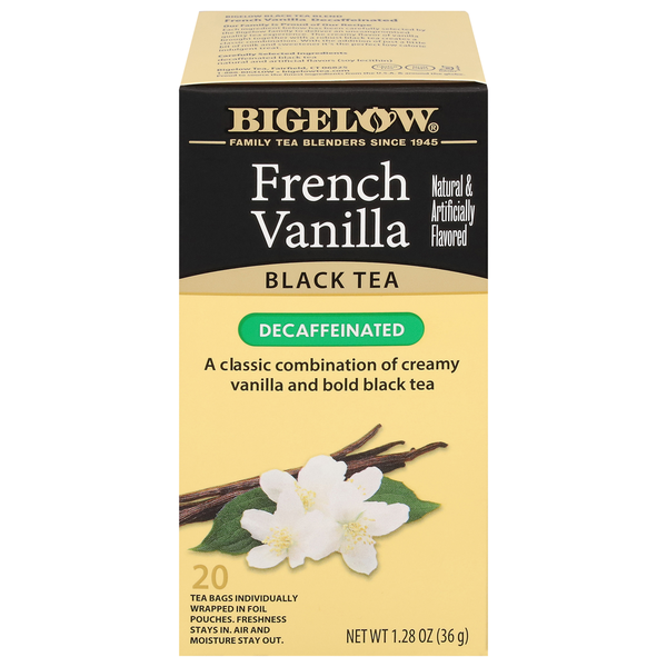 Bigelow French Vanilla Decaffeinated Black Tea