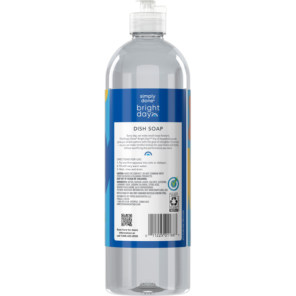 Simply Done Dish Soap, Free & Clear