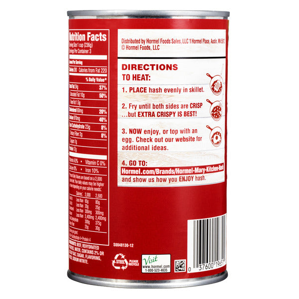 MARY KITCHEN Corned Beef Hash
