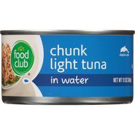 Food Club Light Tuna In Water, Chunk️ DestGlow