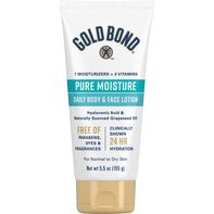 Gold Bond Body & Face Lotion, Daily, Pure Moisture️
