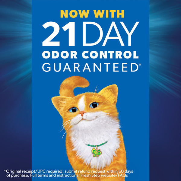 Fresh Step Clean Paws Clumping Low-Tracking Cat Litter, Gain Scent