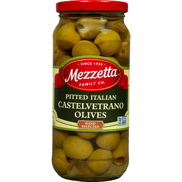 Mezzetta Pitted Italian Castelvetrano Olives