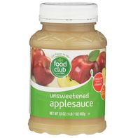 Food Club Unsweetened Applesauce️