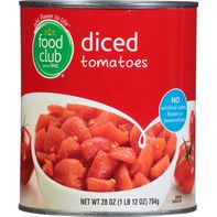 Food Club Tomatoes, Diced️