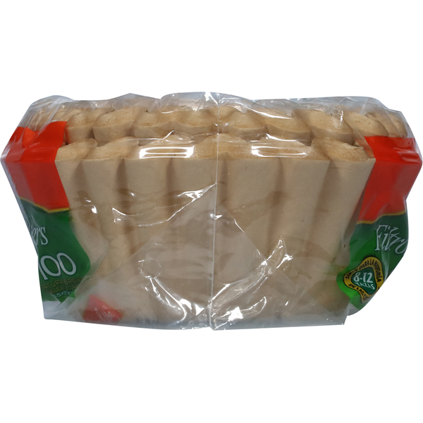Melitta Coffee Filters, Paper, Natural Brown