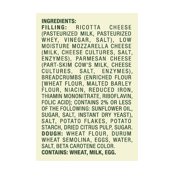 Buitoni Mozzarella Cheese Ravioli Family Size
