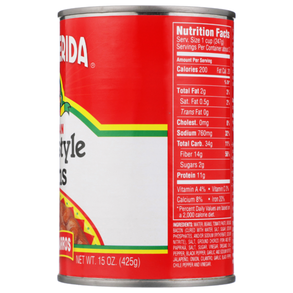 La Preferida Mexican Homestyle Beans, Frijoles Charros DestGlow