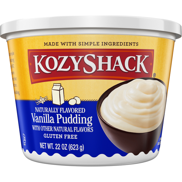 Kozy Shack Vanilla Pudding, Gluten Free Dessert