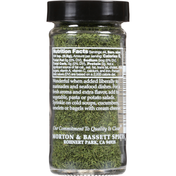 Morton & Bassett Spices Dill Weed
