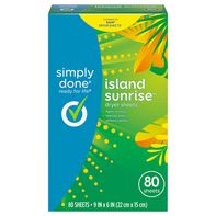 Simply Done Island Sunrise Dryer Sheets️