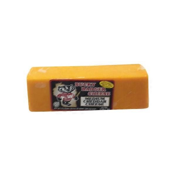 Bucky Badger Medium Cheddar Cheese