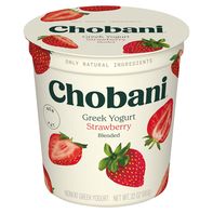 Chobani Yogurt, Greek, Nonfat, Blended, Strawberry️