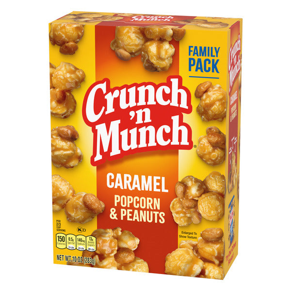 Crunch ‘n Munch Caramel Popcorn with Peanuts