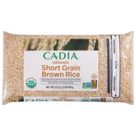 CADIA Brown Rice, Organic, Short Grain️