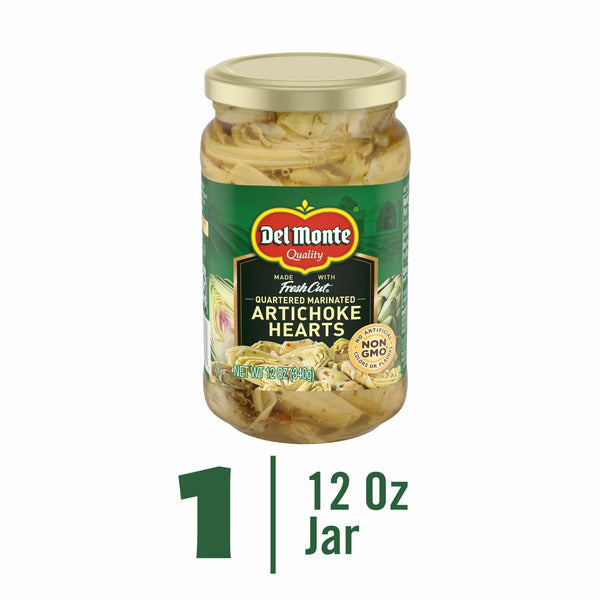 Del Monte Quartered Marinated Artichoke Hearts