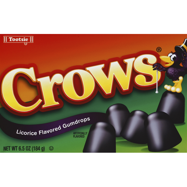 Crows Gumdrops, Licorice Flavored