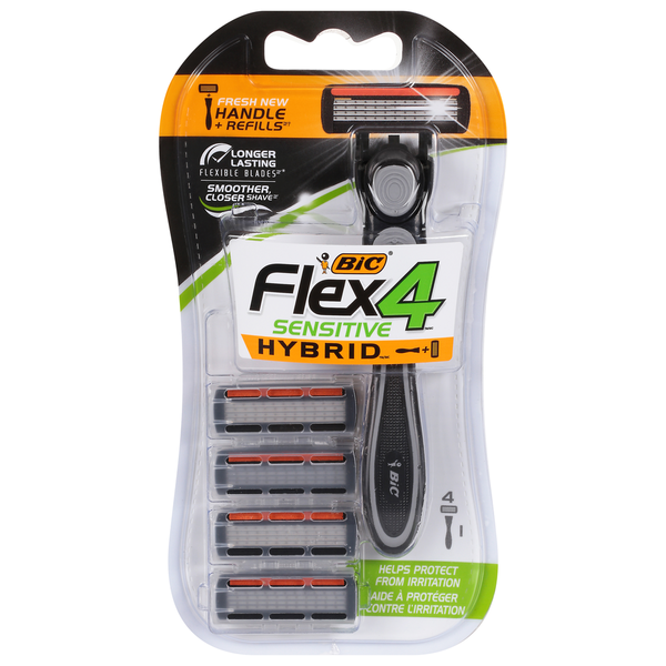 BIC Razor, Flex 4, Sensitive