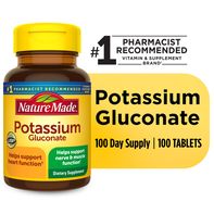 Nature Made Potassium Gluconate 550 mg Tablets️
