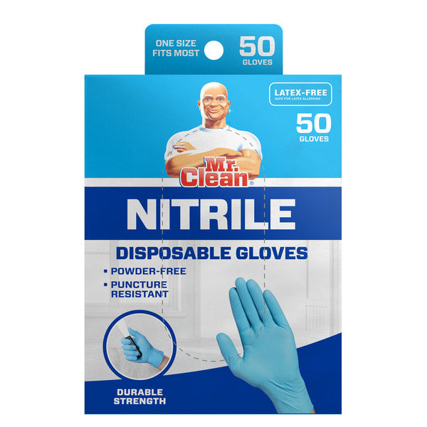 Mr. Clean Nitrile Disposable Gloves
