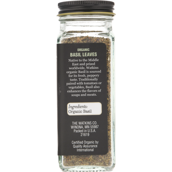 Watkins Basil Leaves, Organic