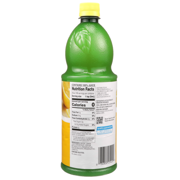 Food Club 100% Lemon Juice From Concentrate