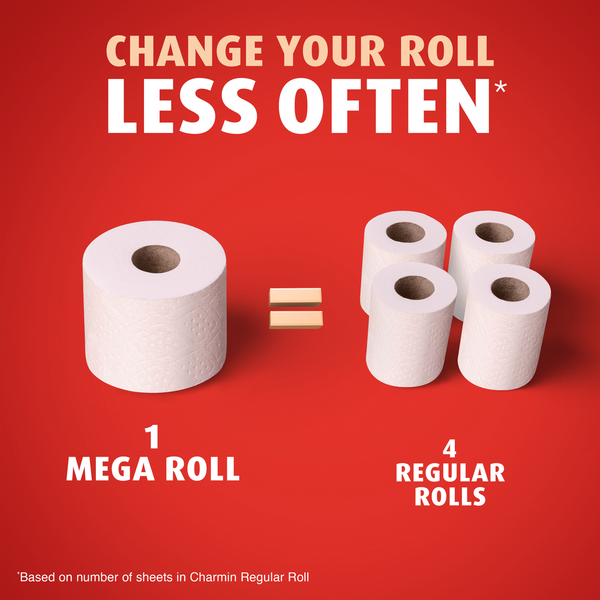 Charmin Ultra Strong Toilet Paper Mega Rolls
