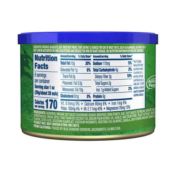 Blue Diamond Bold Wasabi & Soy Sauce