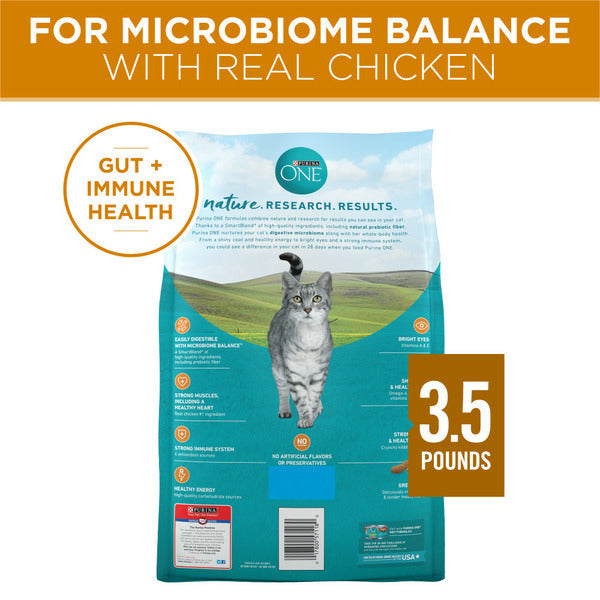 Purina ONE Natural Dry Cat Food, Tender Selects Blend With Real Chicken