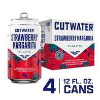 Cutwater Tequila Strawberry Margarita Tequila 4 Pa...
️