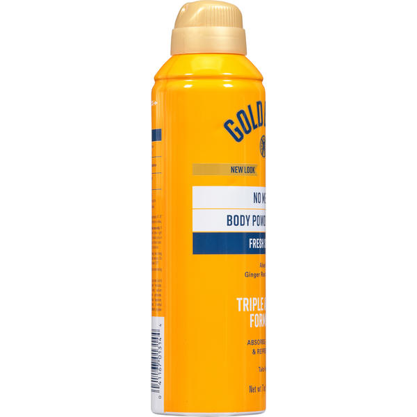 Gold Bond Body Powder Spray, No Mess, Fresh Scent