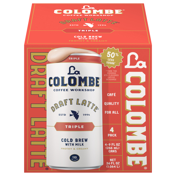 La Colombe Draft Latte Triple Cold Brew with Milk