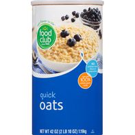 Food Club Oats, Quick️