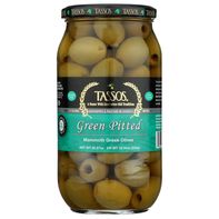 Tassos Pitted Green Mammoth Greek Olives️ DestGlow