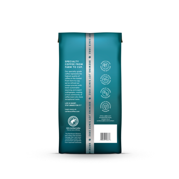Caribou Coffee Daybreak Morning Blend, Light Roast Ground Coffee, Bag