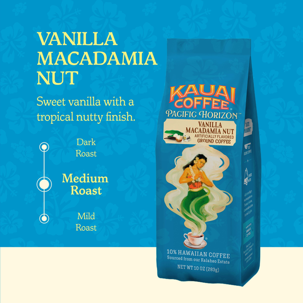 Kauai Coffee Vanilla Macadamia Nut Coffee