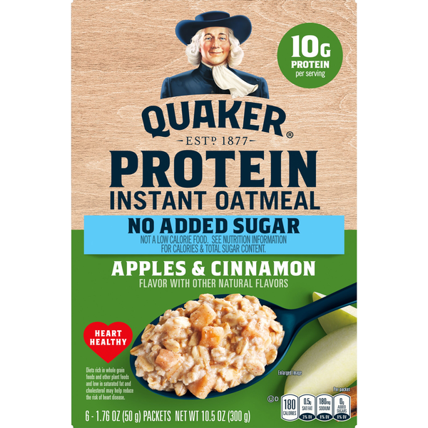 Quaker Instant Oatmeal, Apples & Cinnamon