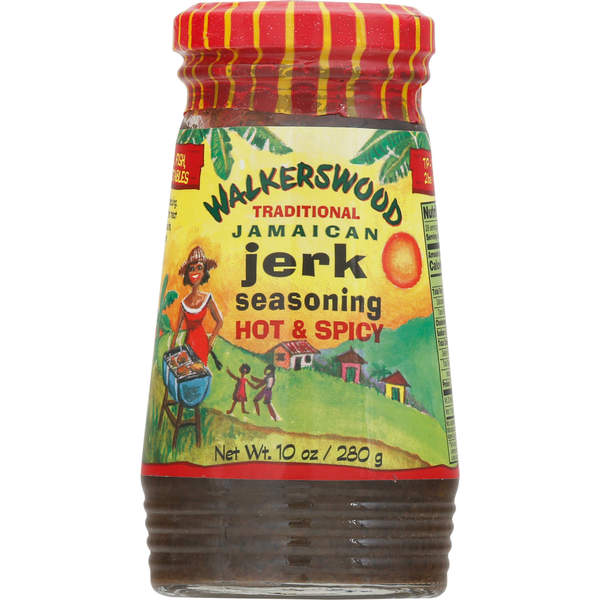 Walkerswood Jerk Seasoning, Traditional, Jamaican, Hot & Spicy DestGlow