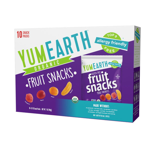 YumEarth Organic Fruit Snacks Box