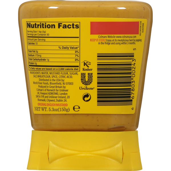 Colman’s Original English Mustard