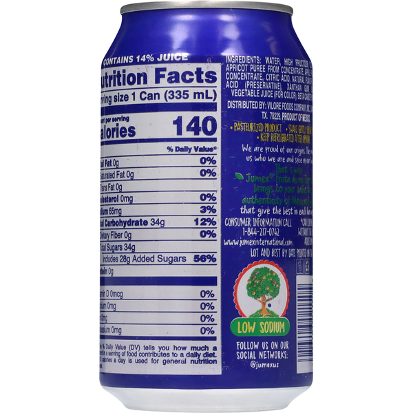 Jumex Apricot Flavored Nectar from Concentrate