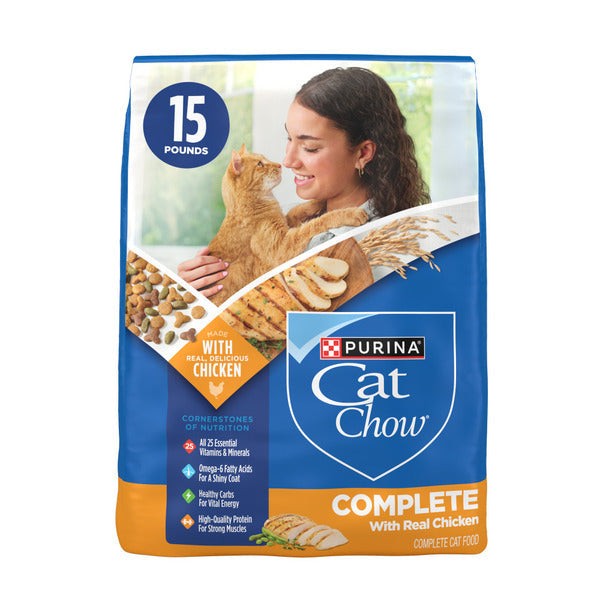 Purina Cat Chow Complete With Real Chicken Cat Food