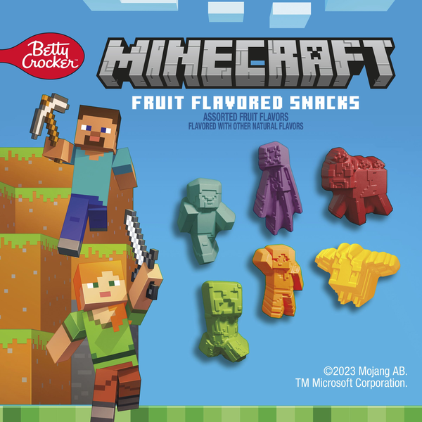 Betty Crocker Minecraft Fruit Flavored Kids Snacks