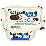 Chobani Yogurt, Greek, Cookies & Cream️