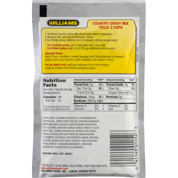 Williams Country Mix Original