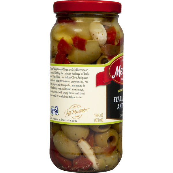 Mezzetta Napa Valley Bistro™ Italian Olive Antipasto With Chardonnay & Herbs